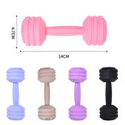 Teether Teether Stick Dumbbell Silicone Teether Baby Food Feeder Teether