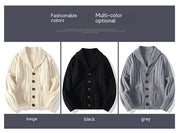 Men's Sweater Cardigan Long Sleeve Coat