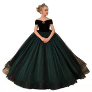 Girls' Wedding Catwalk Trailing Evening Dress