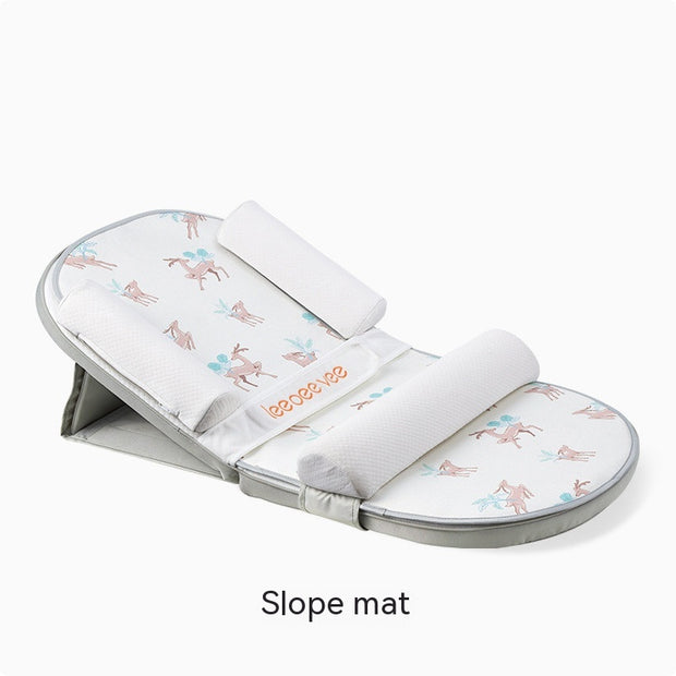 Babies' Milk Spilt Prevent Ramp Mat Anti-overflow And Choking Milk Newborn Spine Care Bed