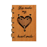 Personalized Wooden Valentine's Day Gift Card