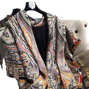 All-match Silk Scarf Beautiful And Advanced Atmosphere