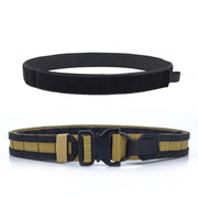 Double-layer Thickened Adjustable Velcro Canvas Belt