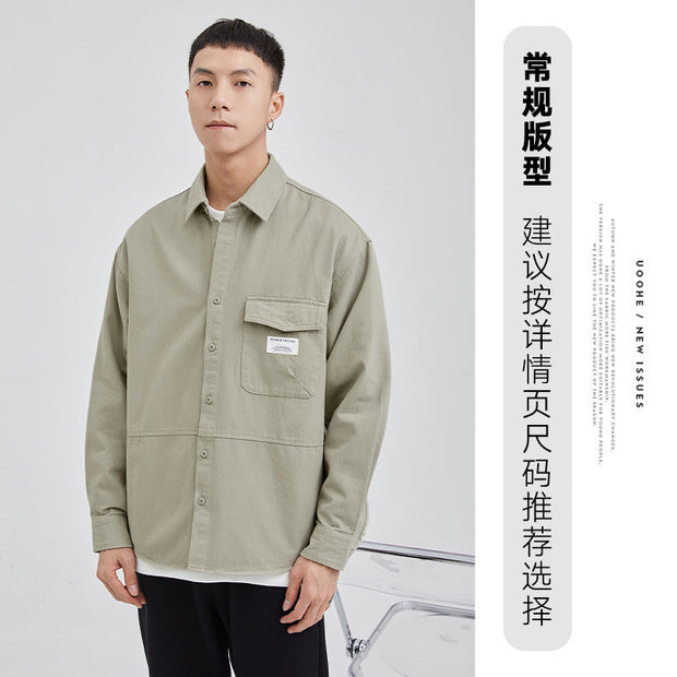 Men's Loose Leisure All-matching Coat