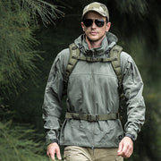 Outdoor Men's Assault Jacket Lightweight Single Layer Windproof