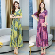 Floral Dress Female Large Long Style