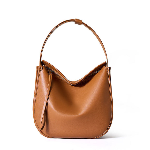 Jane Comfortable Soft Leather Tote Bag Cowhide