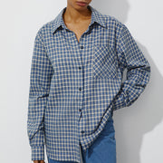 Women's Fashionable All-match Plaid Shirt