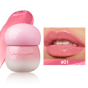 Mushroom Lip Lacquer Moisturizing Lip Gloss Not Oily