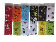 A Variety Of Halloween Christmas Party Stockings