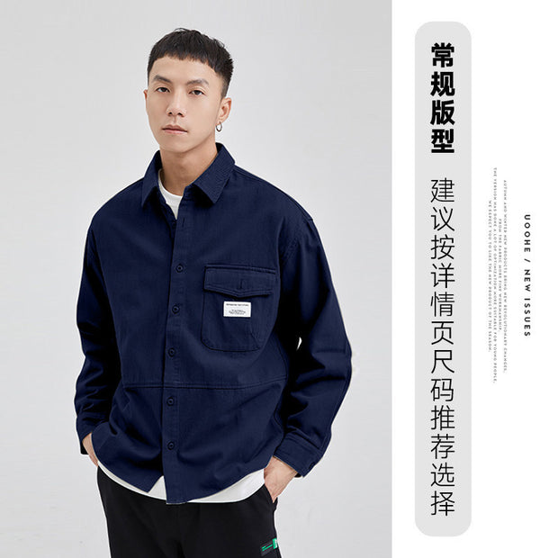 Men's Loose Leisure All-matching Coat