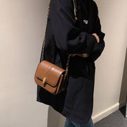 Ins Retro Fashion Chain Crossbody Square Bag