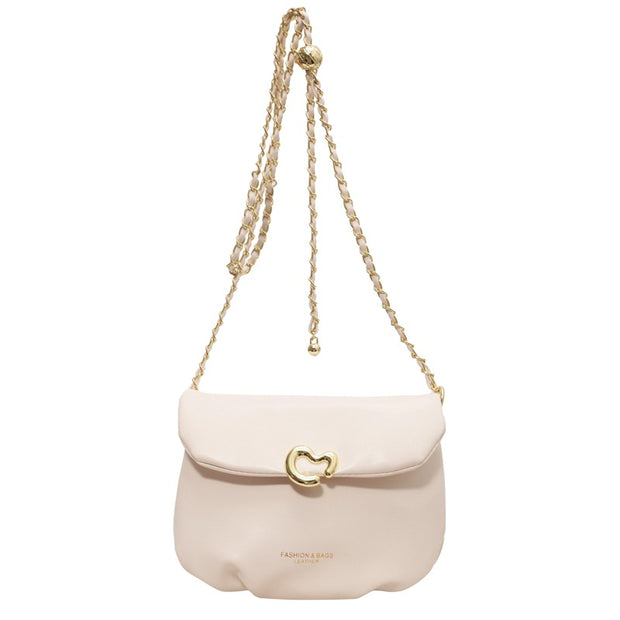 High-grade Special-interest Design Cloud Bag Simple Chain Crossbody Bag