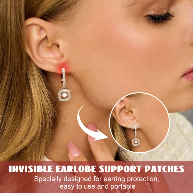 Invisible Earlobe Support Protection Patch