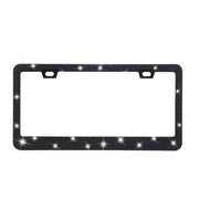 Stick-on Crystals License Plate Frame US Standard Acrylic Diamond License Plate Frame