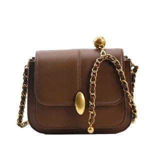 Ins Retro Fashion Chain Crossbody Square Bag