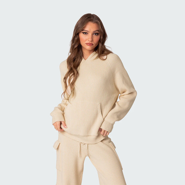 Hooded Sports And Leisure Sweaters Suit