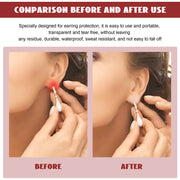 Invisible Earlobe Support Protection Patch