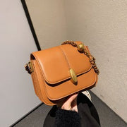 Ins Retro Fashion Chain Crossbody Square Bag