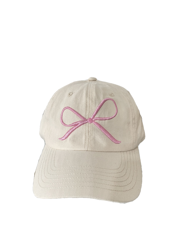 Ins Bow Baseball Cap Sweet Cute Sun Protective