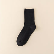 Sweat Absorbing And Deodorant Sports Four Seasons Men's Mid-calf Length Sock