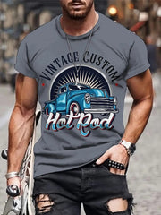 Men's Fashion 3D Digital Printed T-shirt