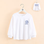 Baby Girl Doll Collar Long Sleeve T-shirt Top