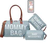 3-piece Portable Bag Set For Moms On Trips