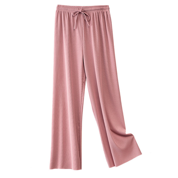 Ice Silk Wide-leg Pants Women's Casual Pants