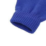 Children's Multicolor Five-finger Knitted Warm Gloves