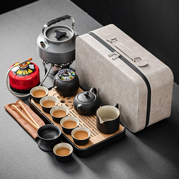 Outdoor Travel Tea Set Suit Equipment