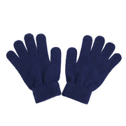 Children's Multicolor Five-finger Knitted Warm Gloves