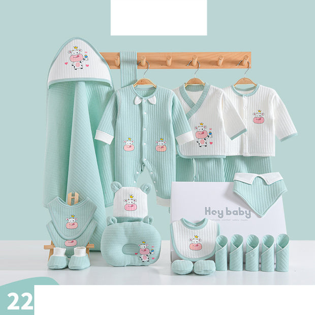 Fashion Cotton Winter Baby Clothes Gift Set