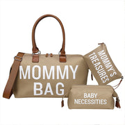 3-piece Portable Bag Set For Moms On Trips