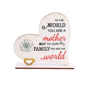 Mother's Day Wooden Ornament Mother You