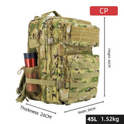 Outdoor Leisure Large Capacity Bag Multifunctional Army Bag