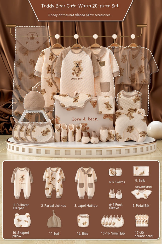 Newborn Gift Box Newborn Baby Meeting Etiquette Clothes Suit