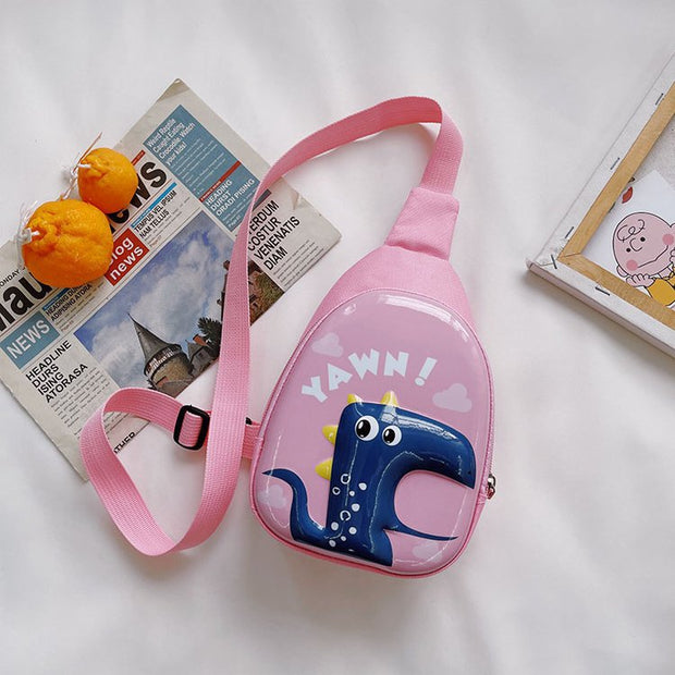 Children's Cute Cartoon Hard Shell Chest Bag