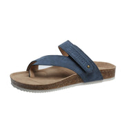 Flat Toe Ring Thick-soled Flip-flops Beach Shoes