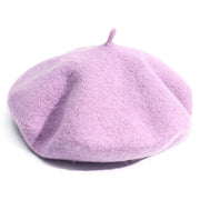 Artistic Wool Candy Color Painter Cap Fashionable Warm Hat