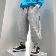 Fashionable New Buckle Boy Casual Pants Sports