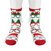 Mid Tube Christmas Couple Socks