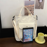 Winter New Women's Bags Japanese Style Artistic Student Handbag Simple