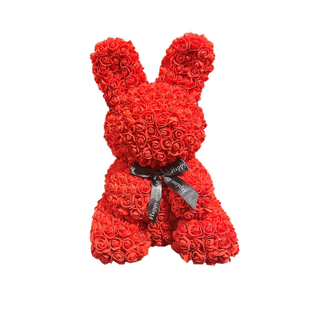 Creative Roses Rabbit Valentine's Day Gift Decoration