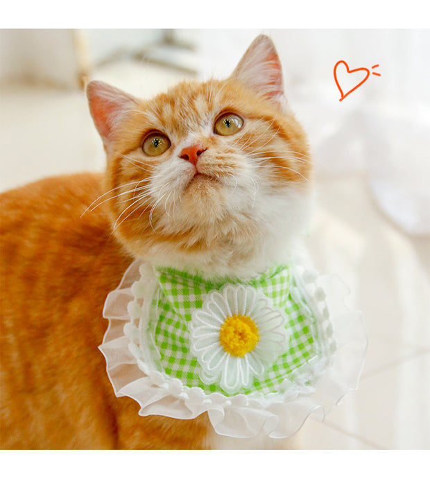 Fashion Voile Pet's Saliva Towel