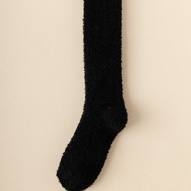 Lint-free Coral Fleece Socks Warm