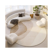 Silent Wind Absorbent Round Carpet Cream Wind Hanging Basket Dressing Table Bedroom Bedside Household Crystal