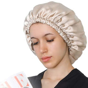 Double Layer Shower Cap Silk