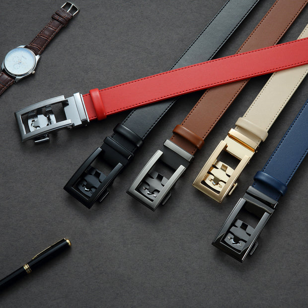 New Alloy Automatic Buckle Belt Men