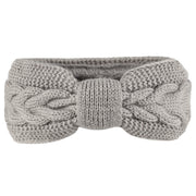 Women's Fleece-lined Wool Bow Hair Band